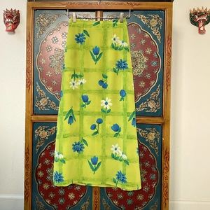 Vintage Floral Skirt from the Mid-1990’s